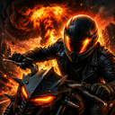 Atomic Rider موتور بازی آخرالزمانی