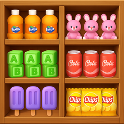 Shop Sorting : Goods puzzle