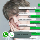 Suga BTS "Min Yoon-gi" : Fake chat - fakecall