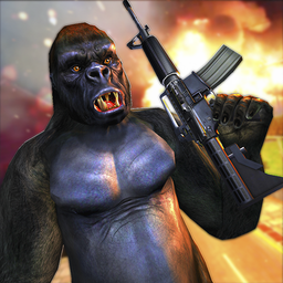 Angry Apes Attack Survival War