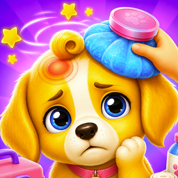 Puppy paw salon game