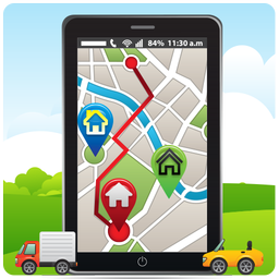 GPS Route Address Finder