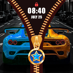 ZipScreen: Zipper & Wallpapers