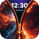 Zipper Lock Screen & Wallpaper