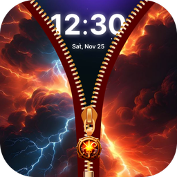 Zipper Lock Screen & Wallpaper