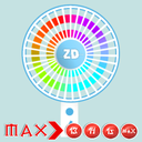 Portable fan simulator +sound
