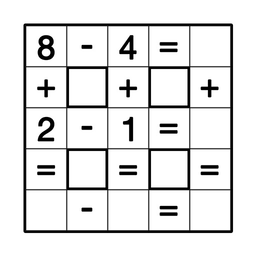 Math Crossword — Number puzzle