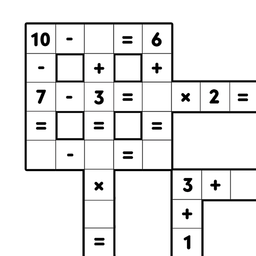 Math Crossword — Number puzzle