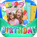 Birthday Photo Invitation Card