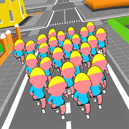 Crowd Run - City in Count.io