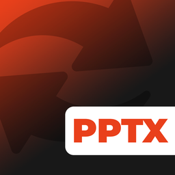 PPTX Converter, Convert PPTX t