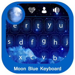 Moon Blue Keyboard