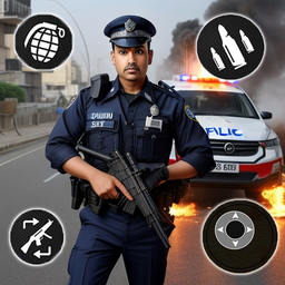 بازی دزد و پلیس | ماشین سواری