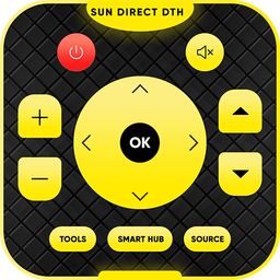 Remote Control For Sun Direct DTH