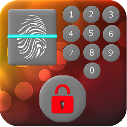 Lock with fingerprint program