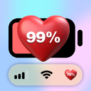 Emoji Battery Icon: Status Bar