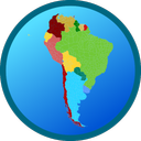 South America Map – Provinces
