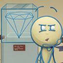 Stickman Steals the Diamond