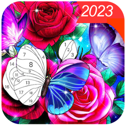 کتاب رنگ آمیزی2024 - Color by Number