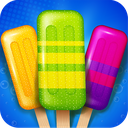 Rainbow Ice Cream Cone Maker Cooking Game