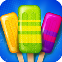 Rainbow Ice Cream Cone Maker Cooking Game