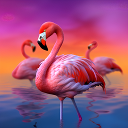 Flamingo Bird Live Wallpaper