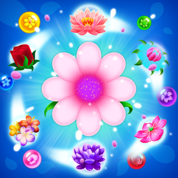 Bubble Shooter - Flower Games