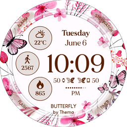 Butterfly Watch Face