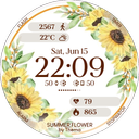 Summer Flower Watch Face