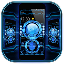 Technology Blue 3D Theme