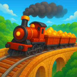 Train Miner: Idle Railway Game