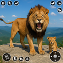 بازی حیات وحش | شیر خشمگین