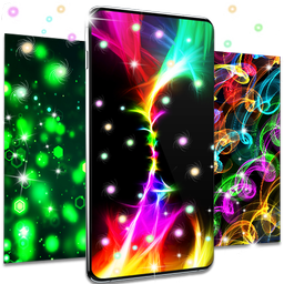 Glowing live wallpaper