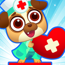 Animal Hospital. Kids doctor.