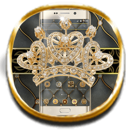 Golden Diamond Crown Theme