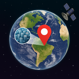 Earth Map Satellite: View