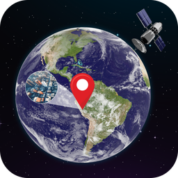 Earth Map Satellite: View