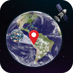 Earth Map Satellite: View
