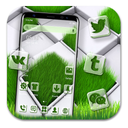 Grass Lawn 3D Tiles Theme