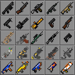 Guns mods for minecraft