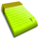 Foldable note