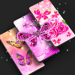 Diamond butterfly wallpapers