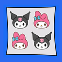 Kuromi Tic Tac Toe