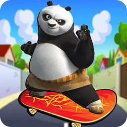 Kung Fu Panda Skating