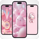 تصویر زمینه دخترانه پاستیلی