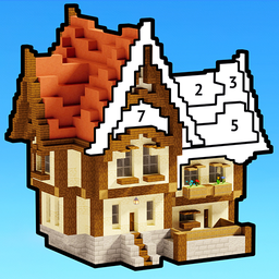 House Craft – Build & Color by