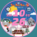 Winter Watch Face by HuskyDev