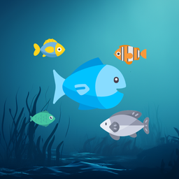 Eat & Grow: Fishy Classic Game