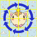Super rotating puzzle