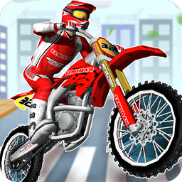 Game Jumping motorcycle